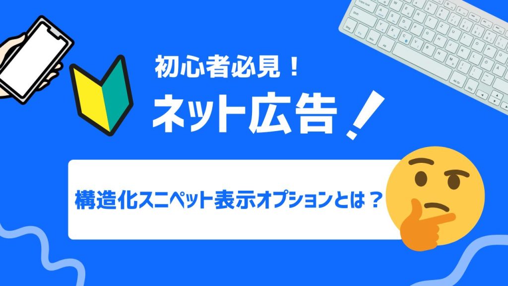 構造化スニペット表示オプションとは