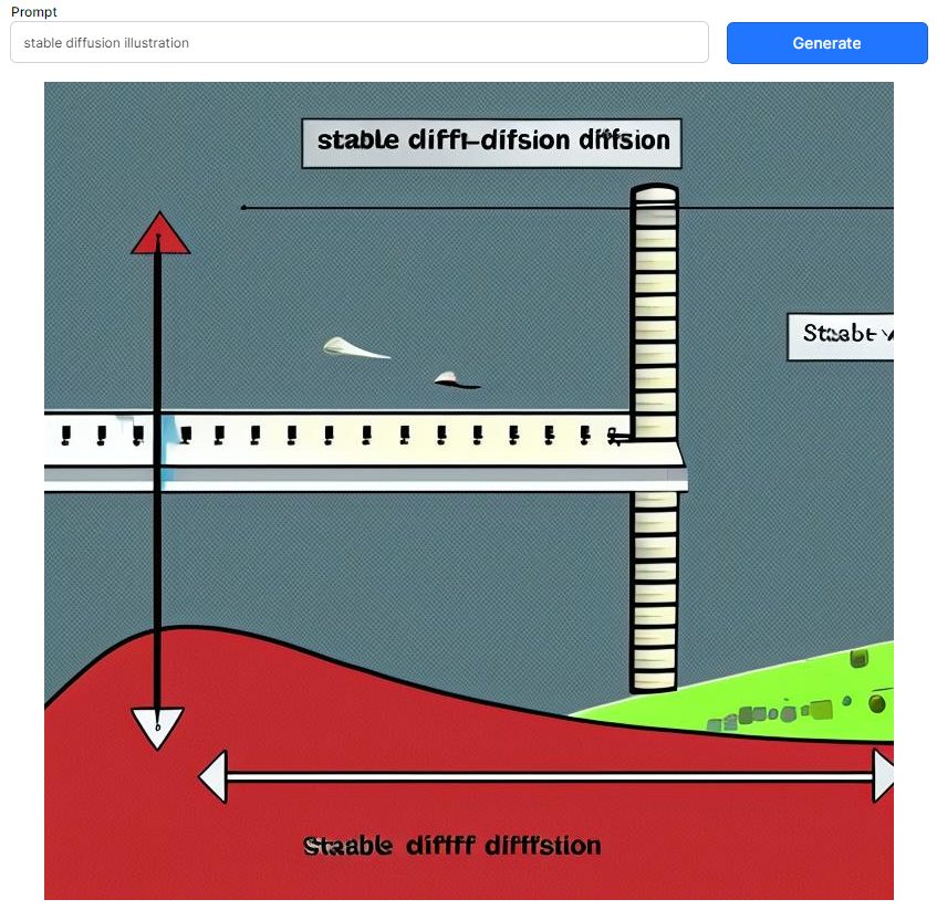 入力「stable diffusion illustration」で作成したイラスト