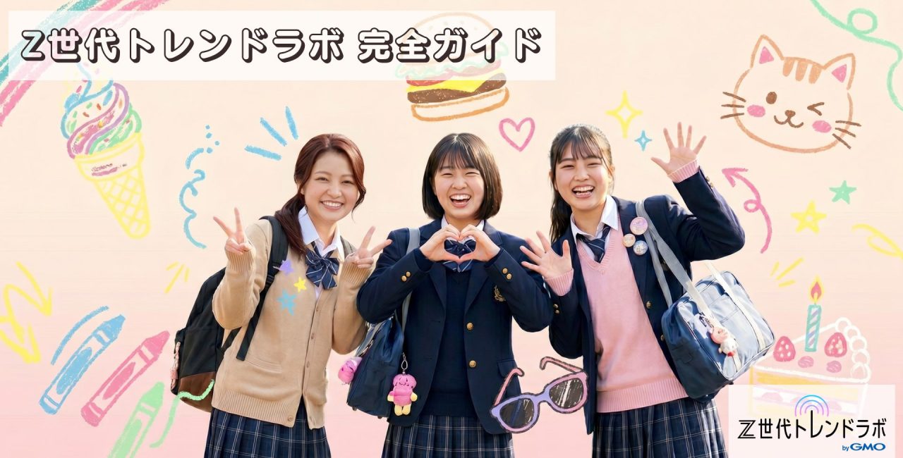 Z世代トレンドラボ 完全ガイド　～ GMO NIKKOが届ける、Z世代の「今」を知る調査・コラム・レポート ～